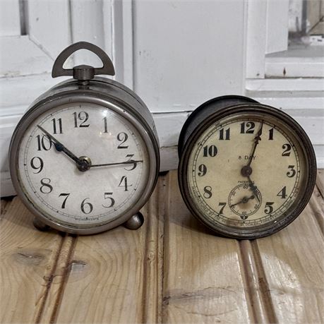 Antique Sessions and Wurttemberg Alarm Clock