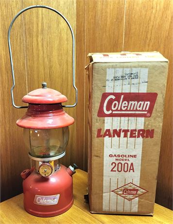 Coleman Gasoline Lantern