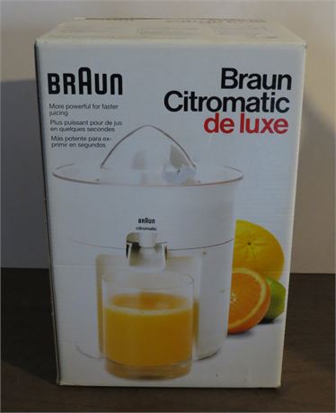 Braun Citromatic Deluxe Juicer