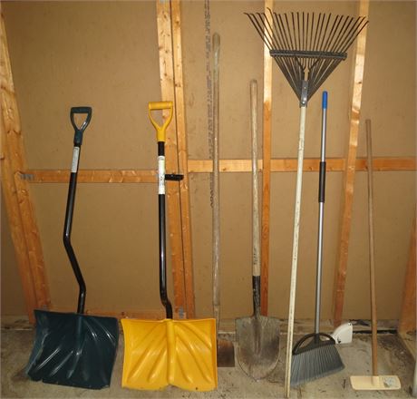 Garden Tools, Snow Shovels