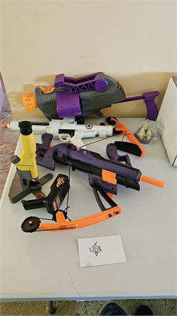 Mixed Toy Gun Lot