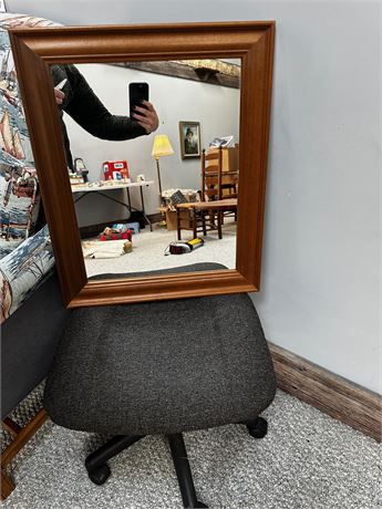 Wood Framed Mirror