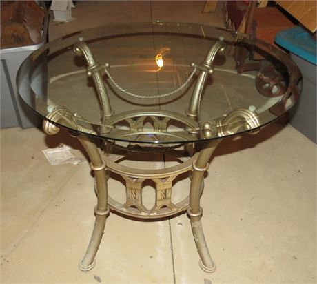 Glass Top Table