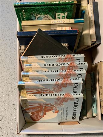 Vintage Book Lot - Calico Bush by Rachel Field & More