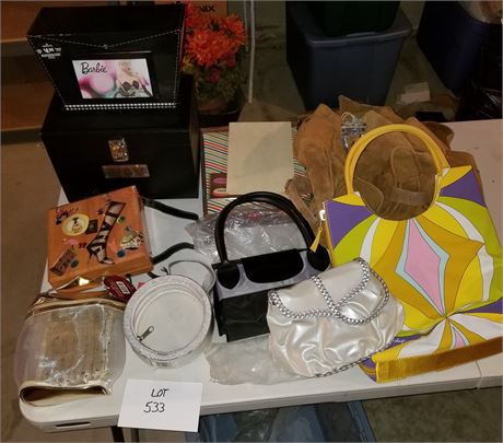 Mixed Purse & Tote Lot- Maker, Style & Color Vary