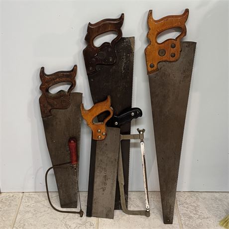 Hand Saws Lot