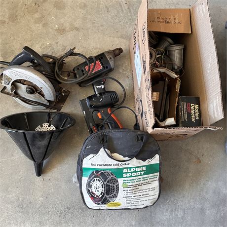Power Tools and More Box Lot