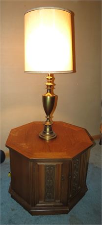 End Table & Lamp