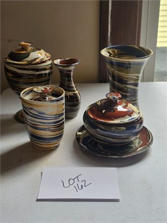 Desert Sands "Mission Swirl" T.Evan Mixed Pottery- Size & Style Vary