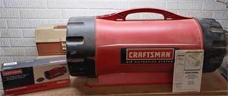 Craftsman Filtration System Model #113.169955 w/New Foam Filter