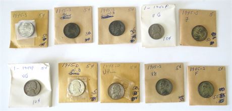 Assorted Nickels