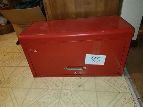 Kennedy Red Toolbox Style: 260 filled with Hand Tools/Sockets/Ratchets & More