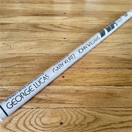 Sealed - 1977 Star Wars Movie Poster Lucas Films 20th Century Fox PTW531