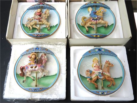 Bradford Exchange: Carousel Musical Plates