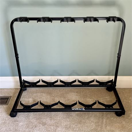 QuikLok 5 Slot Electric/Acoustic Guitar Stand