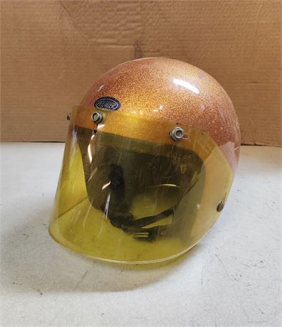 Vintage Motorcycle Helmet