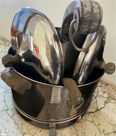 Stainless Steel Cooking Pan Lot