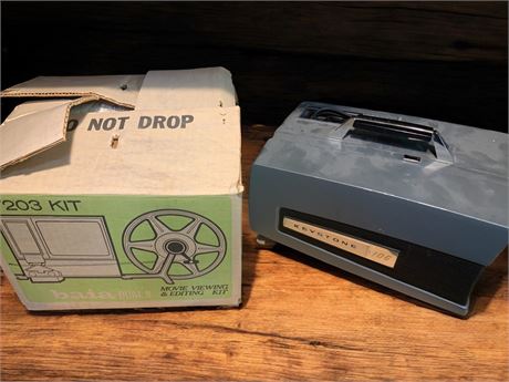 Keystone Projector and Splicer with Baja Movie Viewing Kit