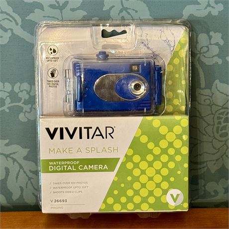 New Vivitar Waterproof Digital Camera