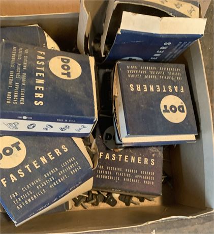 Carr Fastener Company DOT Fastener Hardware Lot