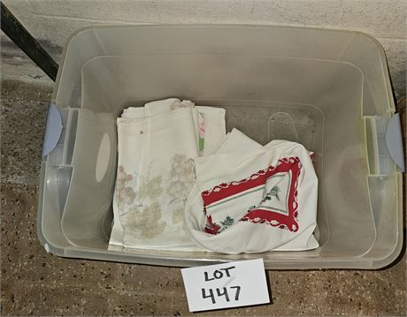 Vintage Mixed Linens