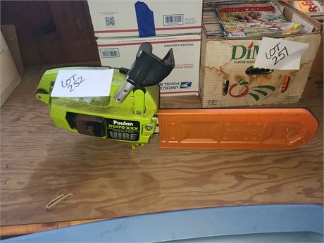 Poulan Mirco XXV Counter Vibe Chainsaw 15" Blade