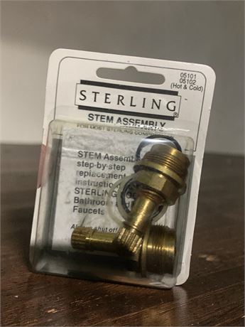 Sterling Faucet Stem Assembly Hardware Lot
