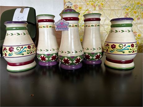 Enesco Heartwood Creek (Jim Shore) Vases