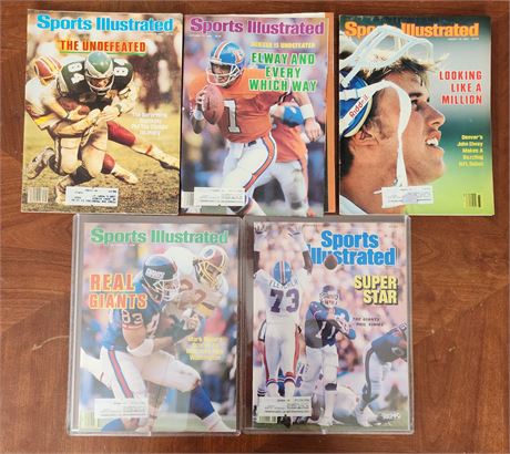 Sports Illustrated Magazines, 1980s
