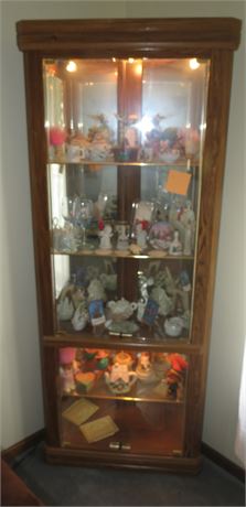 Young-Hinkle Lighted Curio Cabinet