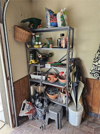 Shelf Cleanout:Garden Tools/Chemicals/Garden Stool/Solar Lights & More