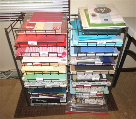 Large Lot of Card Stock & Paper Stock