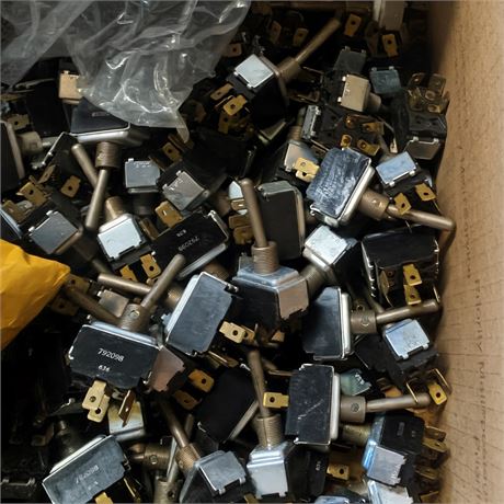 Bulk Industrial Toggle Switch Lot
