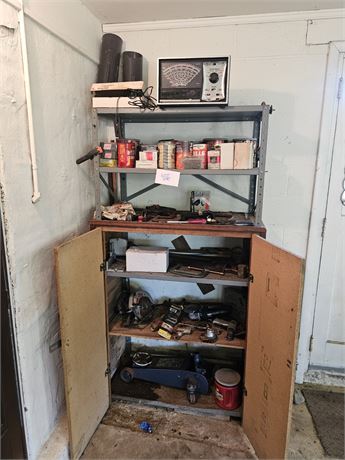 Shelf Cleanout- Engine Timer, Hardware, Hand Tools, Craftsman Electrical Saw & M