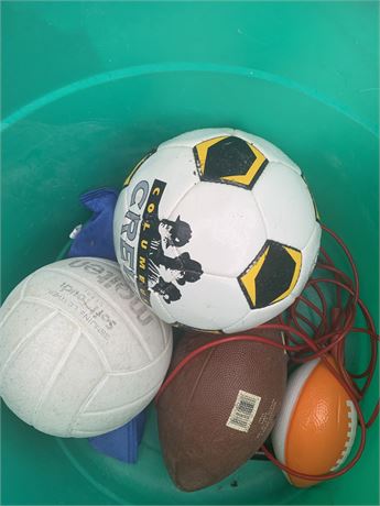 Outdoor Sports & Beach Toy Lot Columbus Crew Soccer Ball