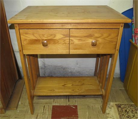 Wood Computer Desk