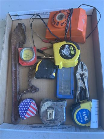 Misc Tape Measures Tool Lot