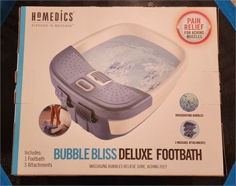 Homedics Deluxe Footbath