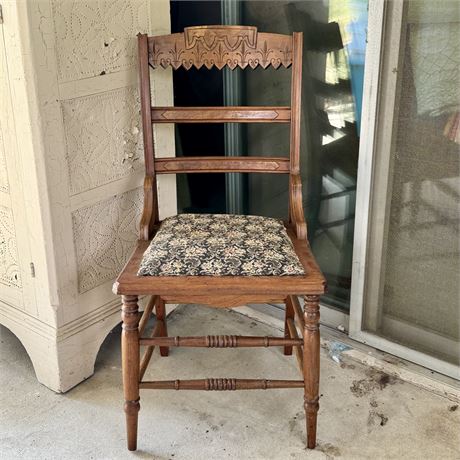 Late 19th Century Victorian Eastlake Chair