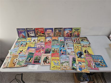 Large Lot of Children's Books : Walt Disney / Little Golden Books & More