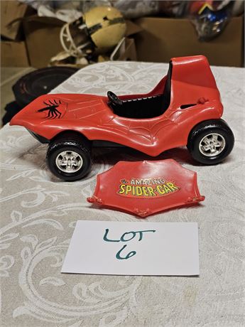 Vintage Mego 1970's Spider-Man Car