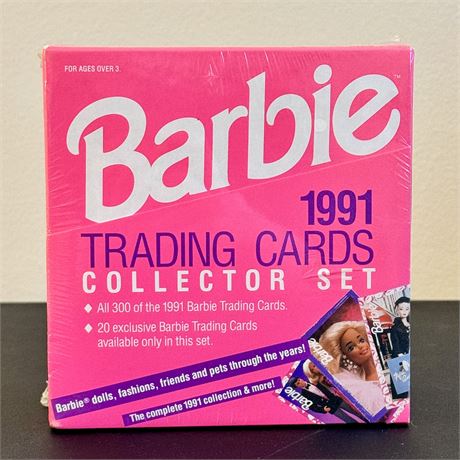 SEALED 1991 Mattel Barbie Trading Cards - Complete 91' Collection & More