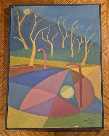 Mary Burkhard Zofchak Signed Art