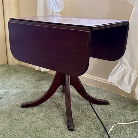 Drop Leaf Accent Table or Nightstand - 20 x 14 x 19"T (Small Space Size)