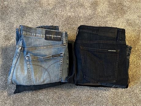 Mens Calvin Klein Jeans size 33/30 and 34/30