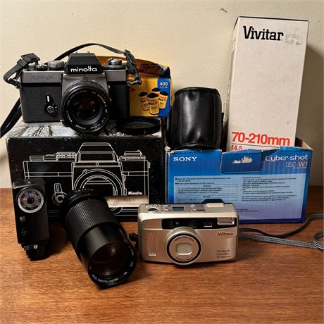 Cameras and Equipment Bundle