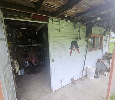 Large Shed Cleanout- Hand Tools, Chemicals, Boat Motor & Much More