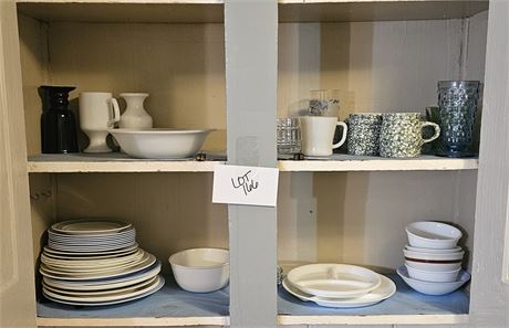 Cupboard Cleanout: Mixed Plates, Bowls, Cups & More