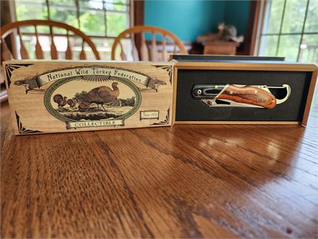 National Wild Turkey Federation Collectible Knife