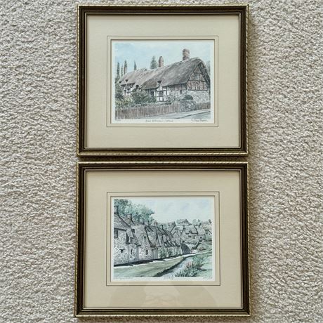 Philip & Glyn Martin Signed/Numbered Limited Edition Fine Art Prints - 12 x 11"